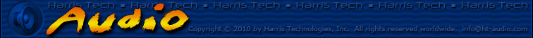 Harris Tech Audio - click to return to the Eminence Designer home page.